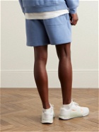Lululemon - Steady State Straight-Leg Cotton-Blend Jersey Drawstring Shorts - Blue