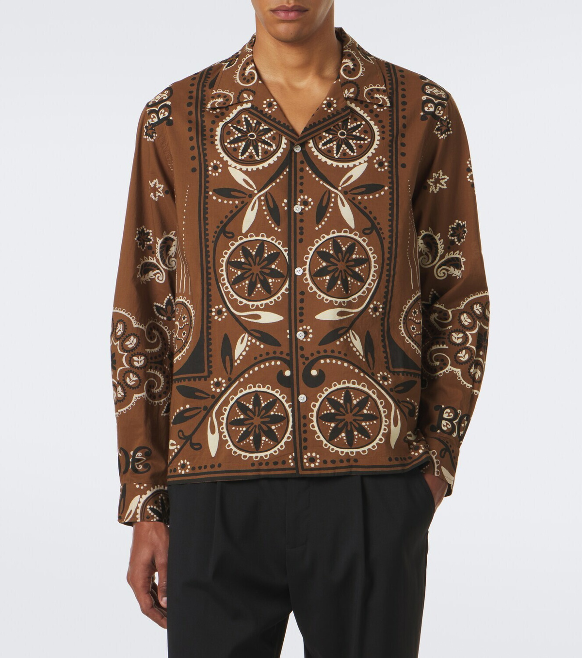 Bode Printed cotton shirt