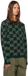 Gucci Green GG Sweater