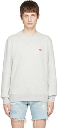 Levi's Gray Core Ng Crew Sweatshirt