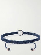 POLITE WORLDWIDE® - Friendship Macramé Cord, Pearl and Sterling Silver Bracelet
