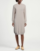 Peserico Womens Midi dress in Beige