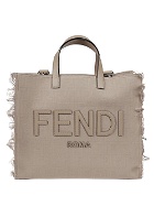 FENDI - Leather Bag With Logo