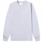 Colorful Standard Men's Long Sleeve Oversized Organic T-Shirt in Soft Lavender
