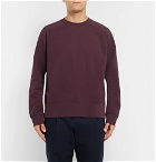 Studio Nicholson - Loopback Cotton-Jersey Sweatshirt - Men - Purple
