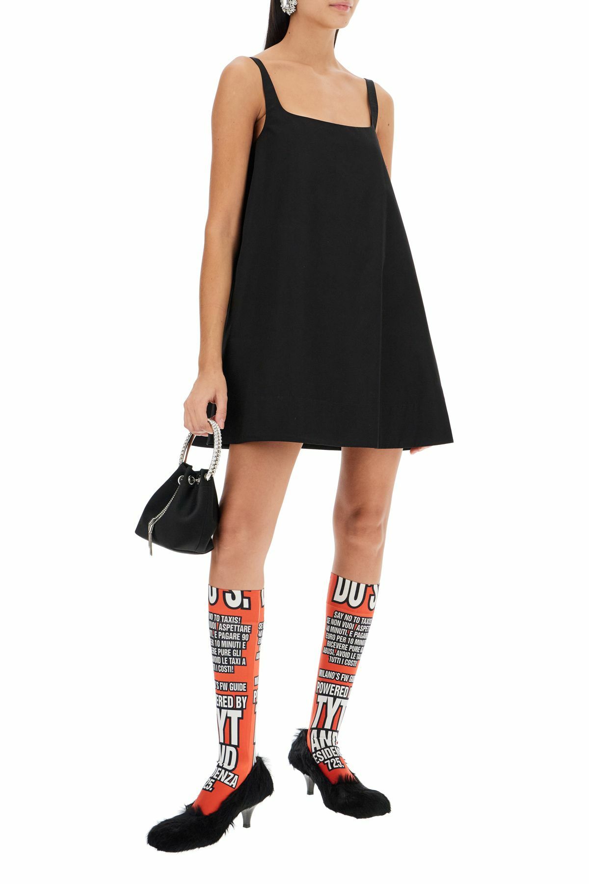 TYT printed socks tyt x res Red