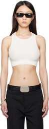 Fear of God ESSENTIALS White Soft Rib Sport Tank Top