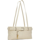 OSOI Off-White Shoulder Brocle Bag
