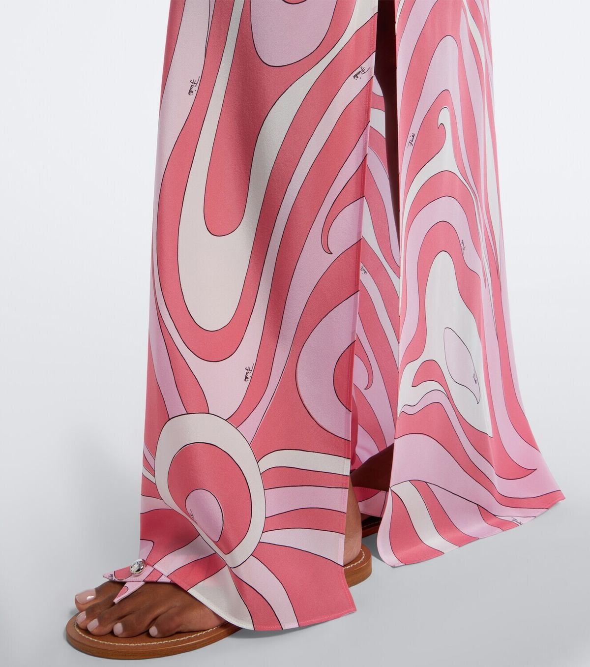 Pucci Marmo silk crêpe de chine maxi dress