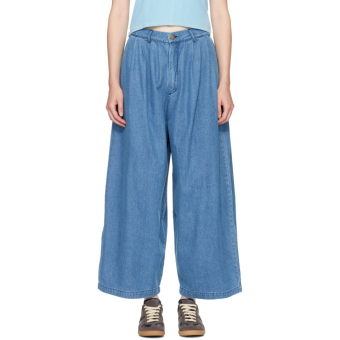 Photo: 69 Blue Pleated Jeans