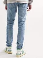 John Elliott - The Cast 2 Slim-Fit Distressed Jeans - Blue