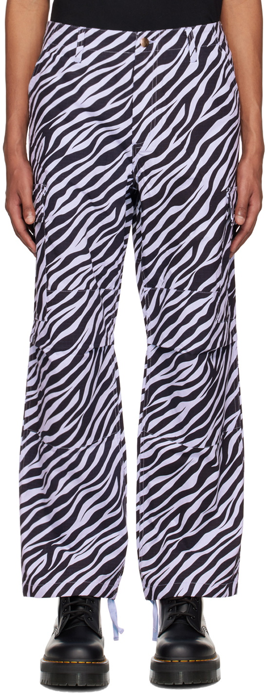 Noon Goons SSENSE Exclusive Blue Millenium Cargo Pants