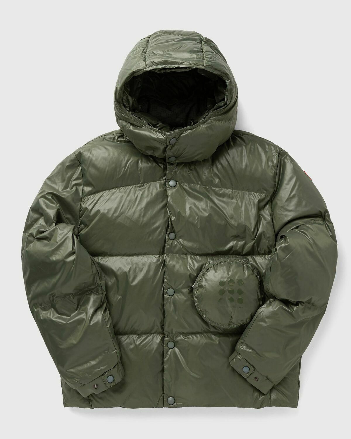 The New Originals WALKMAN PUFFER JACKET Green Mens Down & Puffer