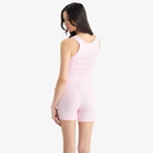 SKIMS Women's Cotton Rib Tank in Cherry Blossom