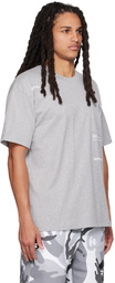 AAPE by A Bathing Ape Gray Pocket T-Shirt