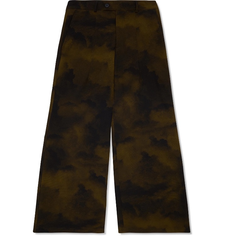 Photo: A-COLD-WALL* - Printed Seersucker Trousers - Green
