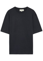 Studio Nicholson Logo Cotton T-shirt Nearly Black
