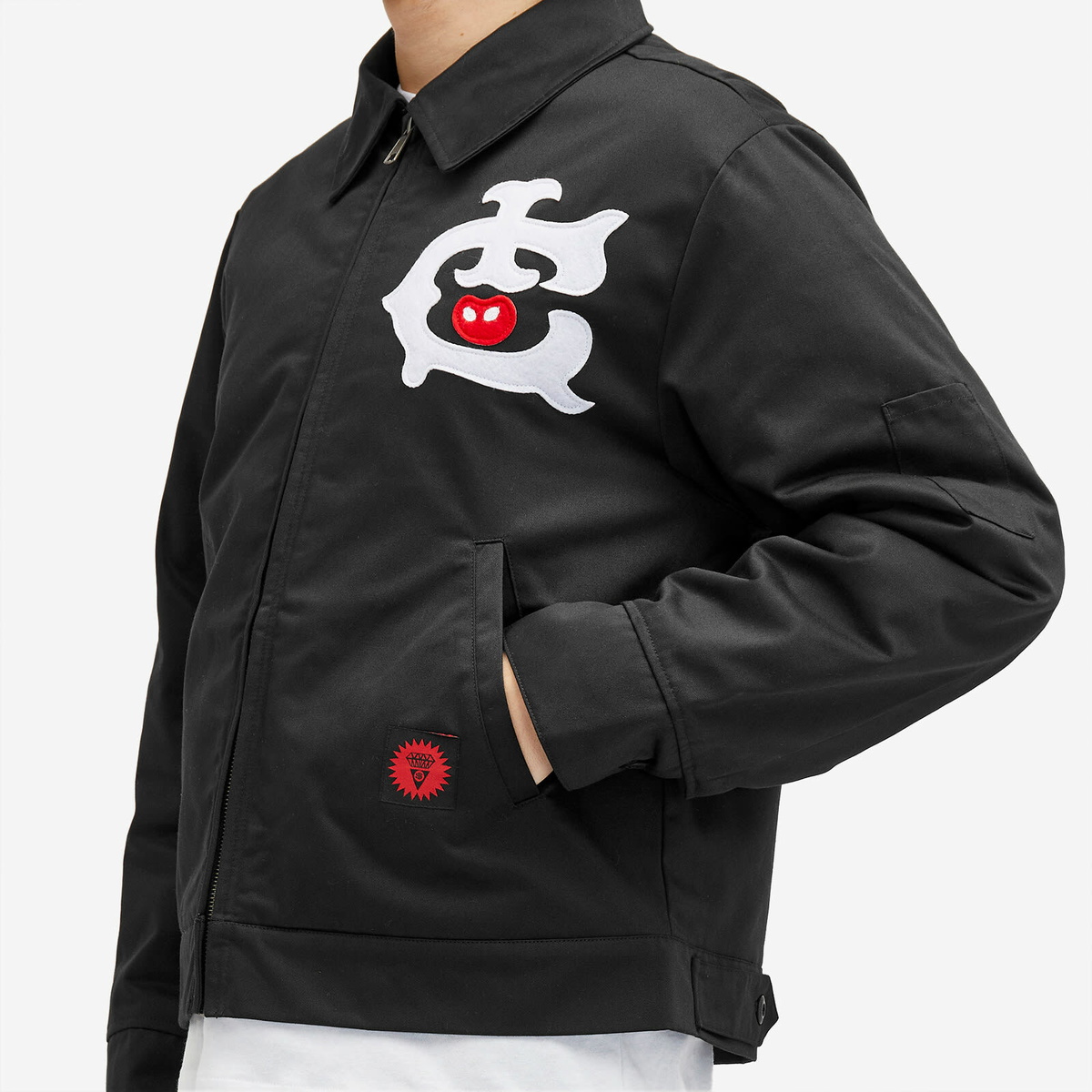 ICECREAM Men's Work Jacket in Black ICECREAM