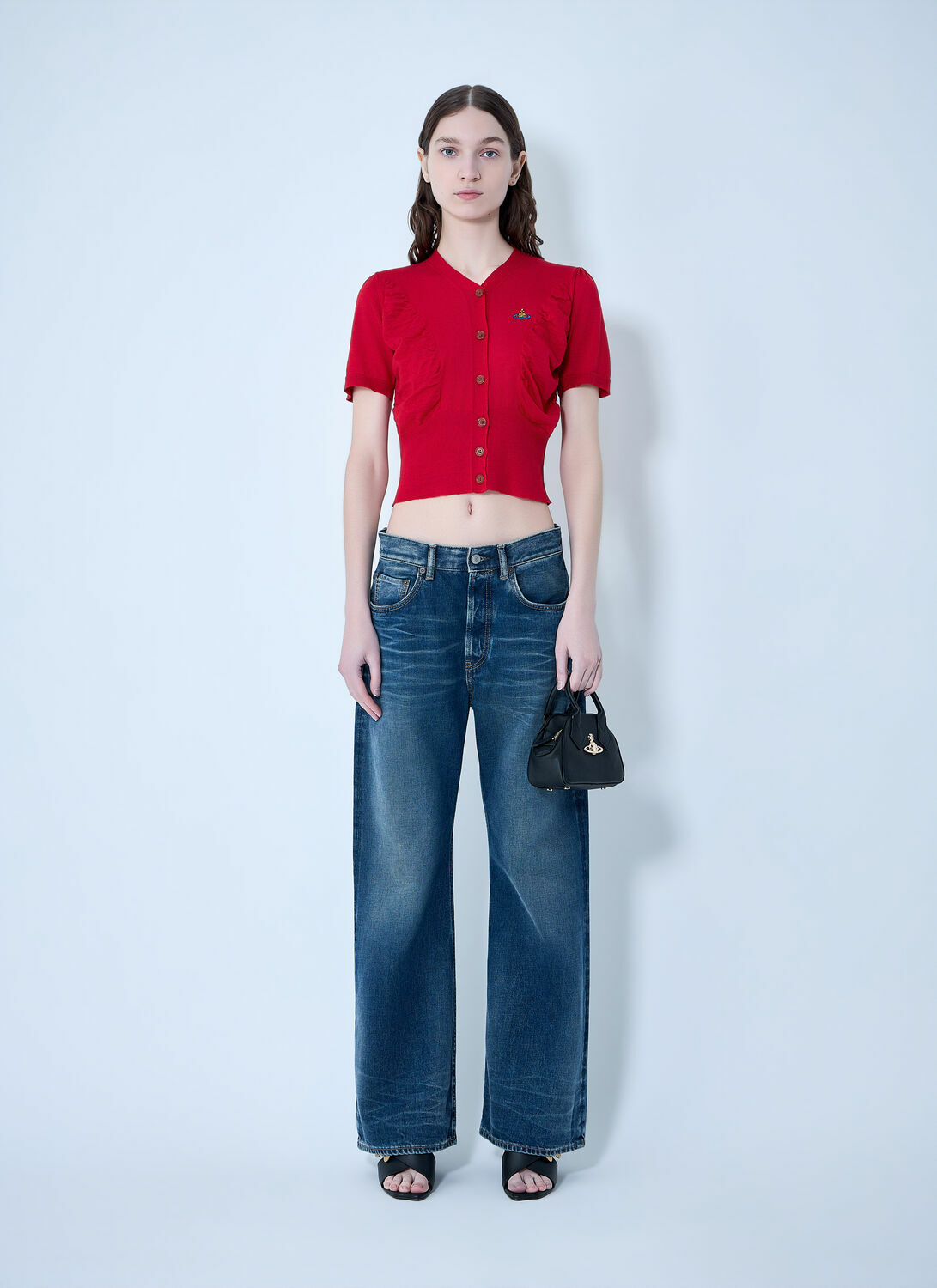 Vivienne Westwood Pamela Ruched Cardigan