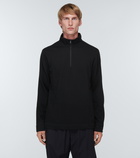 Zegna - Cashmere-blend half-zip sweater