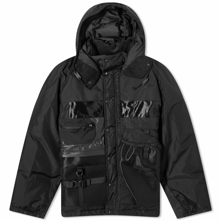 Photo: Junya Watanabe MAN Men's Nylon Ripstor Hooded Jacket in Black