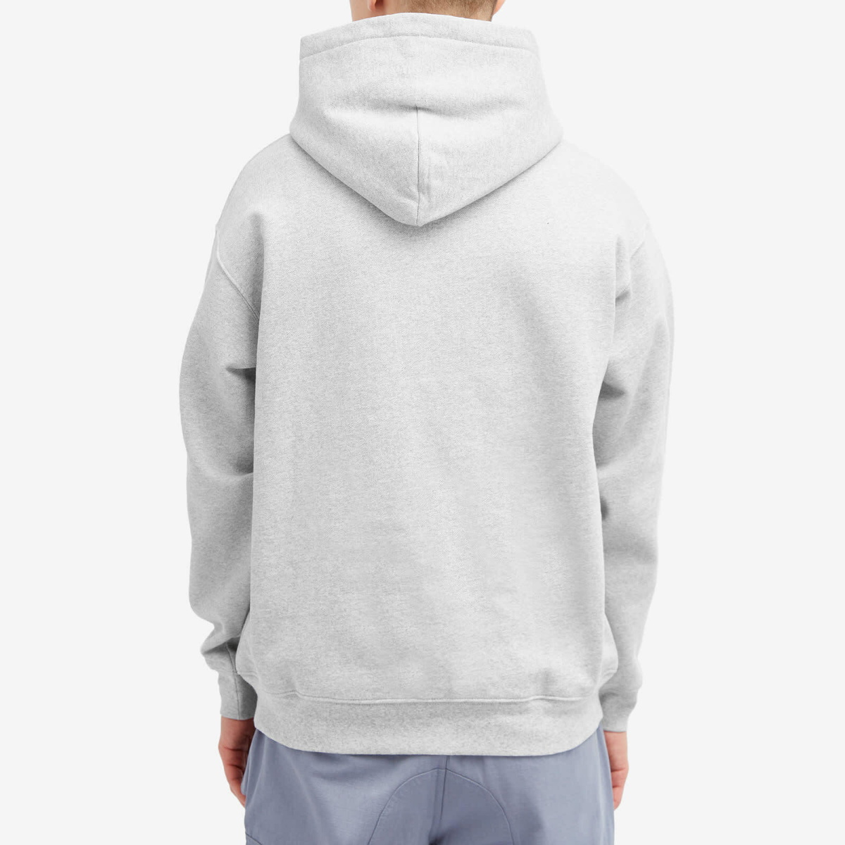 【DIME】Classic Duo Hoodie / Heather Gray Dime Men's Classic Duo Logo Hoodie in Heather Grey Dime