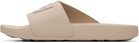 Givenchy Beige Label Slide Sandals