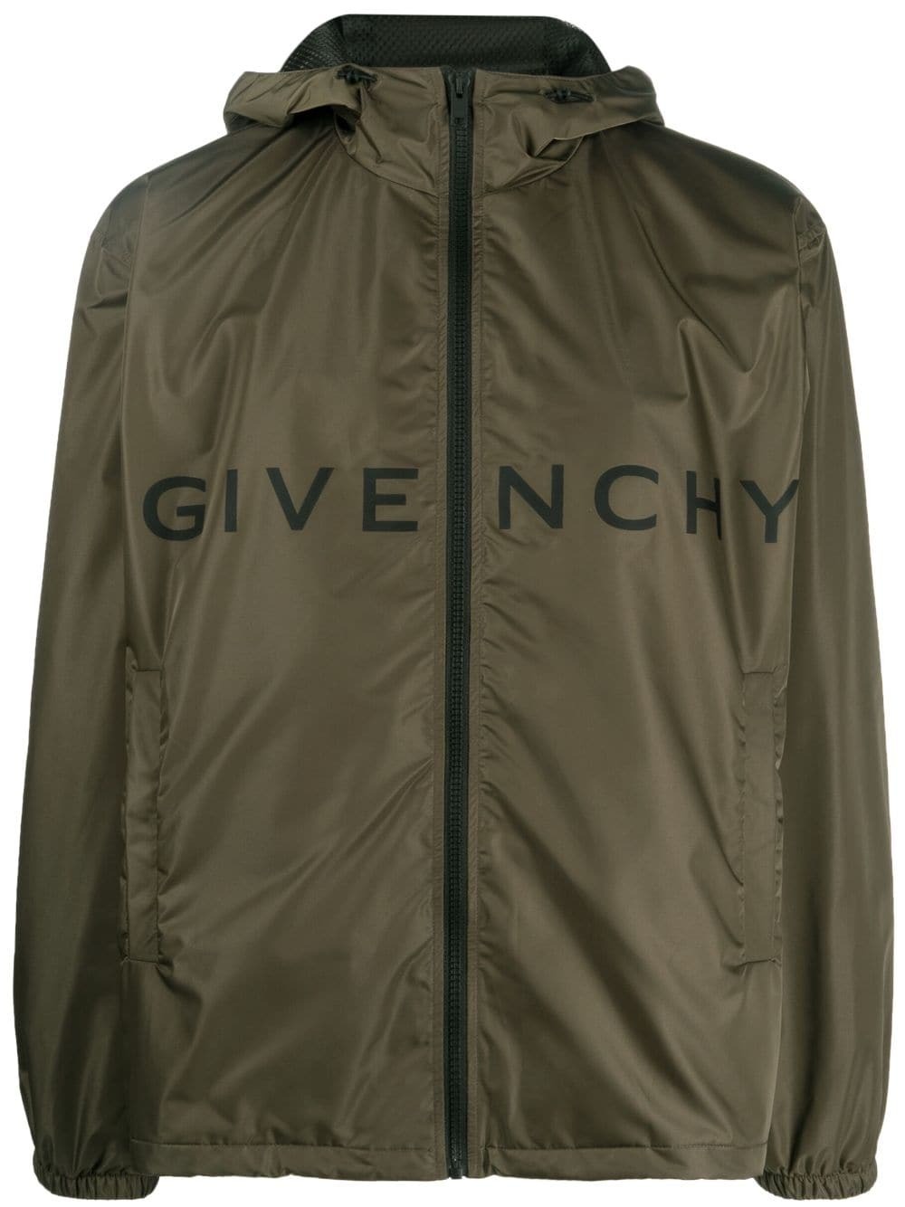 Givenchy Half Zip Logo Band Jacket Givenchy