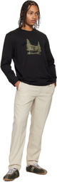 Moncler Black Long Sleeve T-shirt