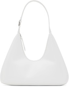 BY FAR White Amber Bag
