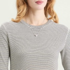 Tom Wood 20.5" Sphere Double Pendant Necklace in Silver 