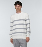Brunello Cucinelli - Striped cotton sweater