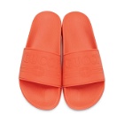 Gucci Orange Pursuit Pool Slides