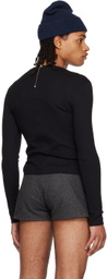 K.NGSLEY Black Dani Long Sleeve T-Shirt