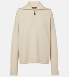 Loro Piana Carezza cashmere polo sweater