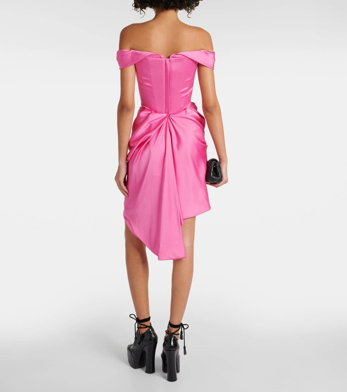Vivienne Westwood Nova Cora crêpe satin minidress Vivienne Westwood