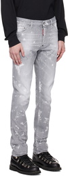 Dsquared2 Gray Cool Guy Jeans