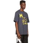 Heron Preston Blue Flying Heron T-Shirt