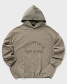 Fear Of God Essentials Nylon Fleece Hoodie Brown - Mens - Hoodies