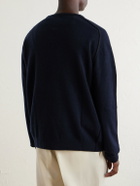 Maison Margiela - Knitted Wool Sweater - Blue
