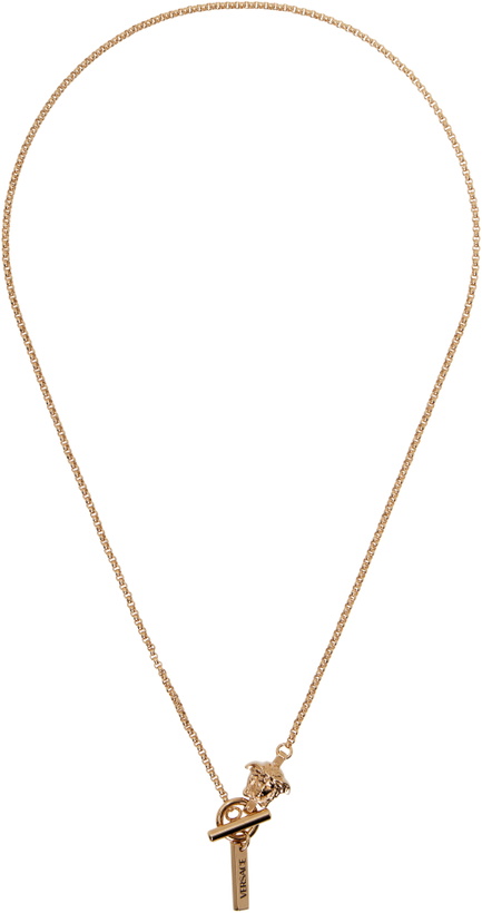 Photo: Versace Medusa Rolo Chain Necklace