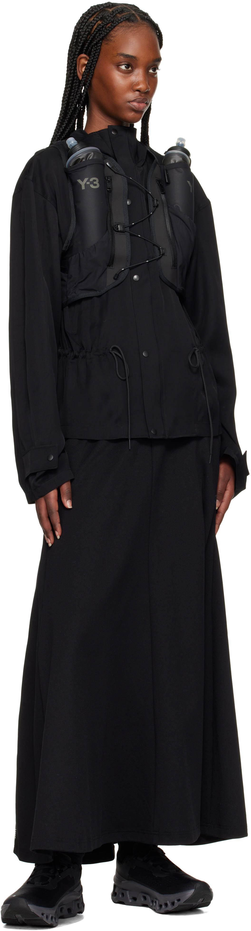 Y-3 Black Run Vest