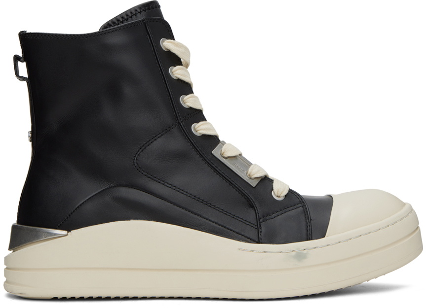 C2H4 Black Neutron High Alpha Sneakers C2H4