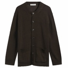 Our Legacy Men's Parlor Cardigan in Black Coffee