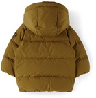 Bonpoint Baby Khaki Down Power Puffer Jacket