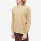 Polar Skate Co. Men's Long Sleeve Team T-Shirt in Antique Gold