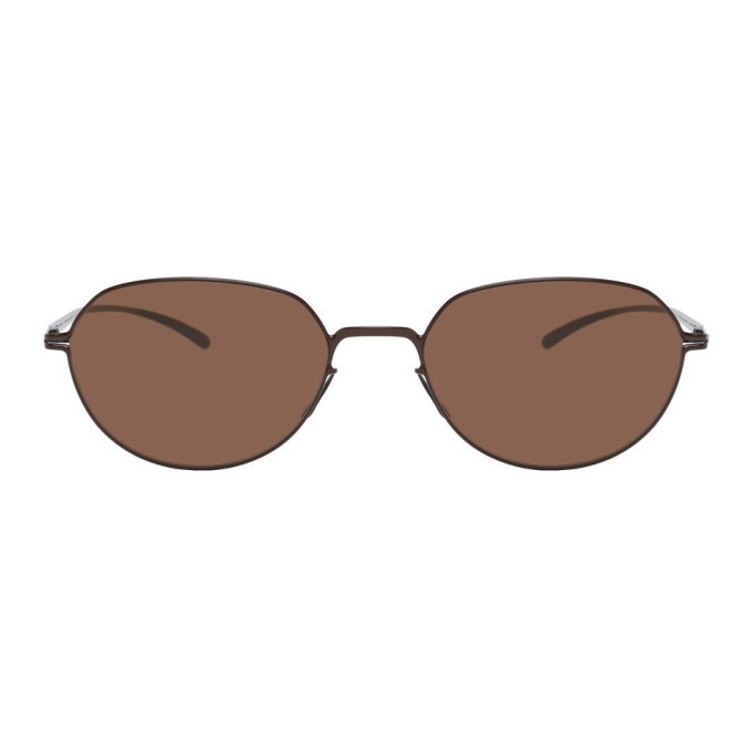 Photo: Maison Margiela Brown Mykita Edition MMESSE024 Sunglasses