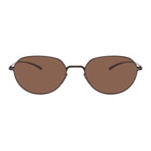 Maison Margiela Brown Mykita Edition MMESSE024 Sunglasses