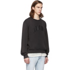 Amiri Black College Logo Sweatshirt