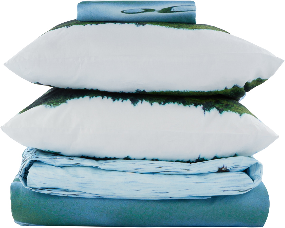 Bless Blue & Green Nº36 Lake Bedding Set